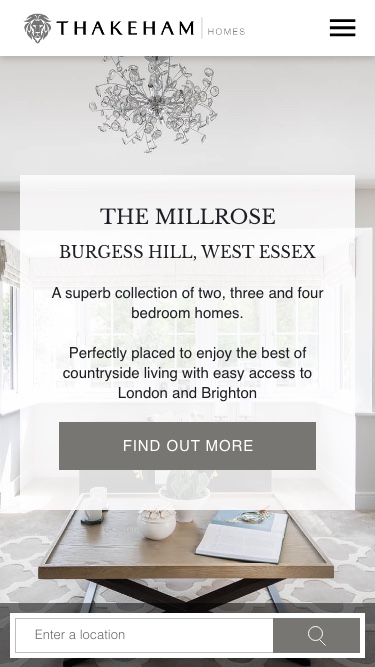 Mobile Property Search On a Development