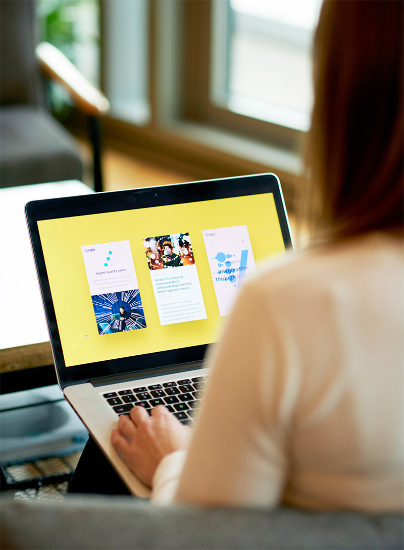 Mobile screenshots of Vungle
